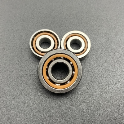 707AC Yüksek hassasiyetli minyatür rulman tek sıra açılı temas rulmanı 7x19x6mm