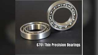6701 Thin Section Bearing 12x18x4mm High Speed Precision