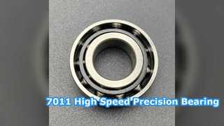 7011 CB HCP4A High Speed Ceramic Bearing Performance