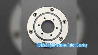 RU124 Crossed Roller Bearing Precision Robot Bearing 80mm