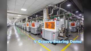 Voir le roulement de guidage à rainure en V 608 2RS, roulement radial à une rangée, 8 x 22 x 7 mm, démo